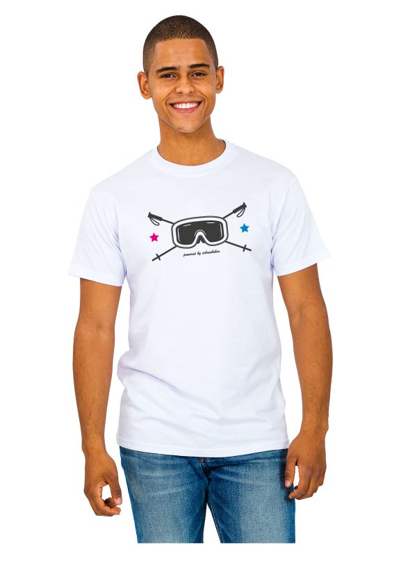 Model Schneebeben T-Shir schwarz "Skibrille"