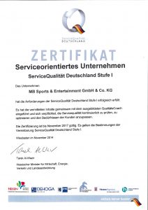 Service Zertifikat